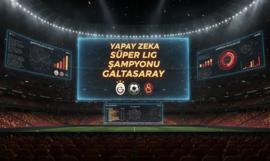 Yapay Zeka Süper Lig’de Zirveyi Galatasaray’a Yakaladı